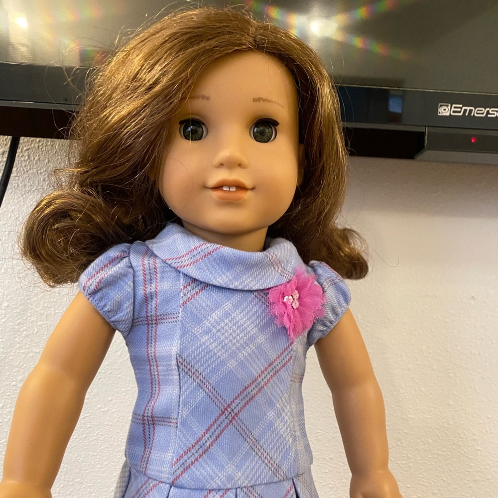American Girl Doll Rebecca Rubin with pets